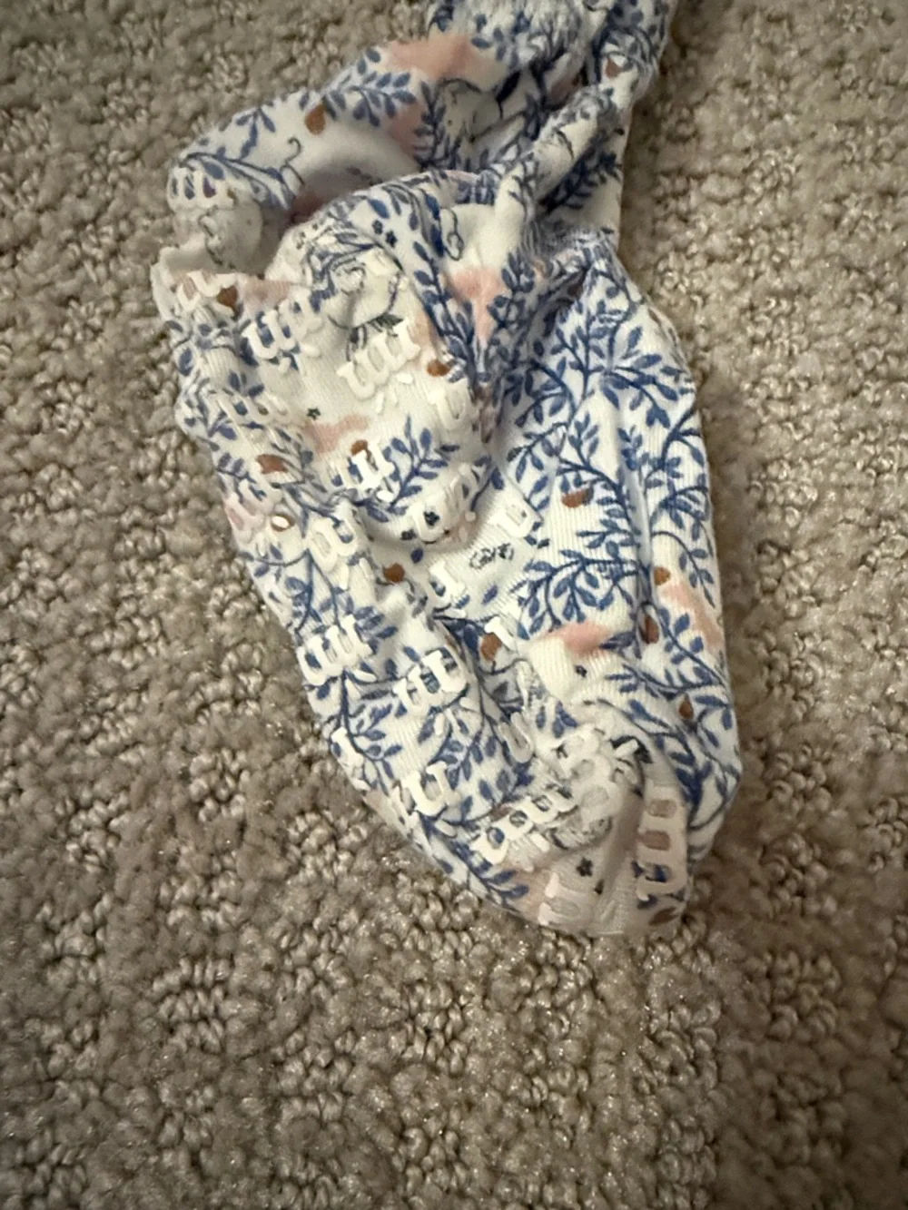 Magnetic Me Floral Footed One-Piece Pajamas